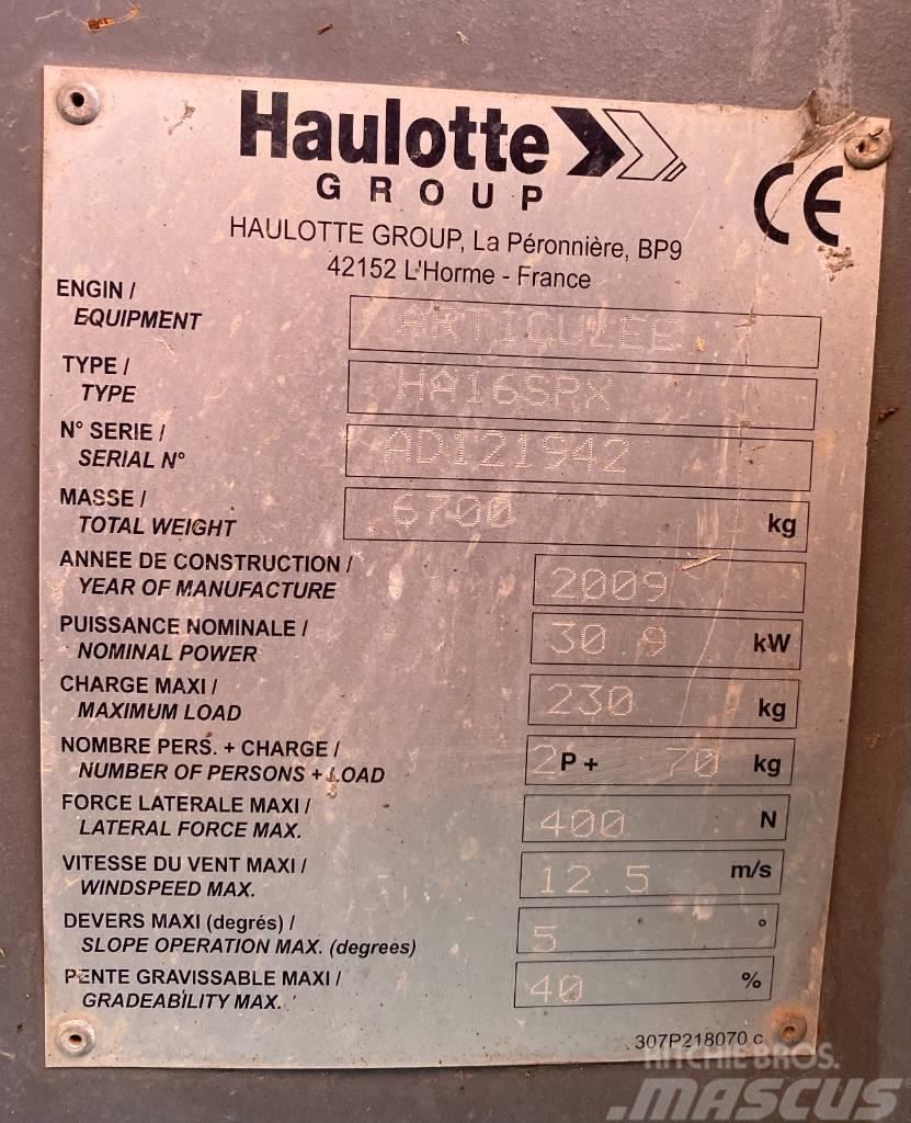 Haulotte HA 16 SPX Articulated boom lifts