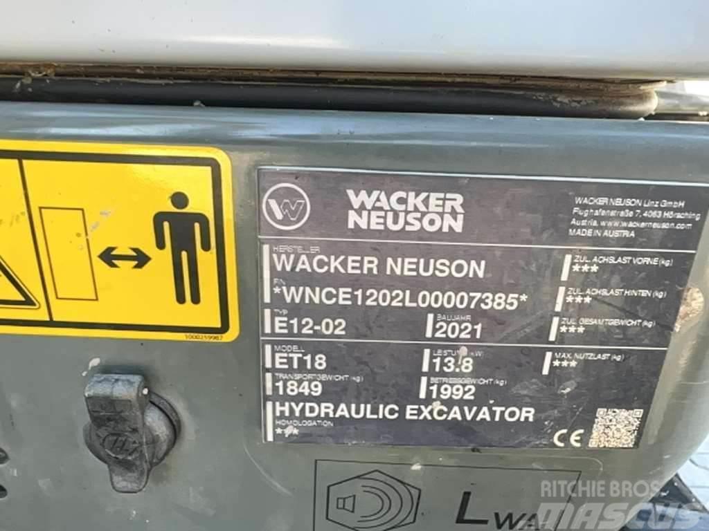 Wacker Neuson ET 18 Bageri guseničari