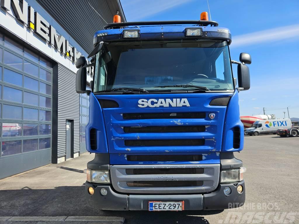 Scania R480 6x2 steel Hook lift trucks