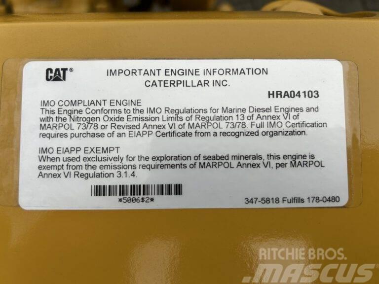 CAT C11 - Unused - 450 HP - Arr. 360-6752 Motori za građevinarstvo