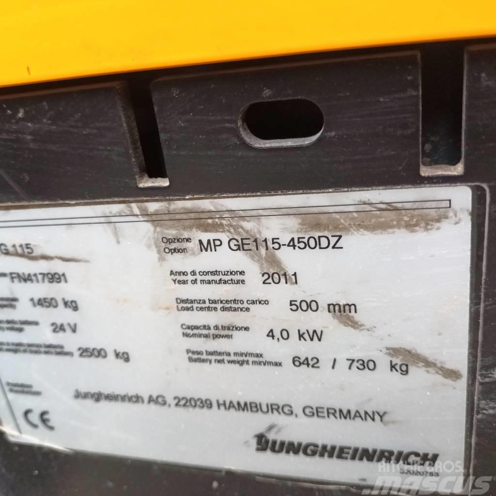 Jungheinrich EFG 115 Električni viljuškari