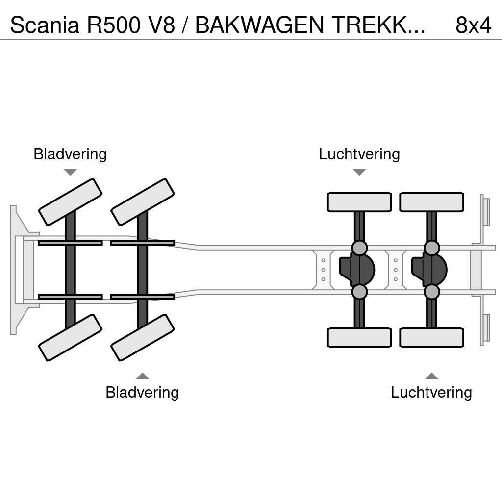 Scania R500 V8 / BAKWAGEN TREKKER COMBI / PALFINGER PK 53 Polovne dizalice za sve terene