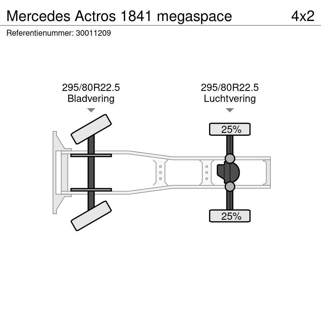 Mercedes-Benz Actros 1841 megaspace Tegljači