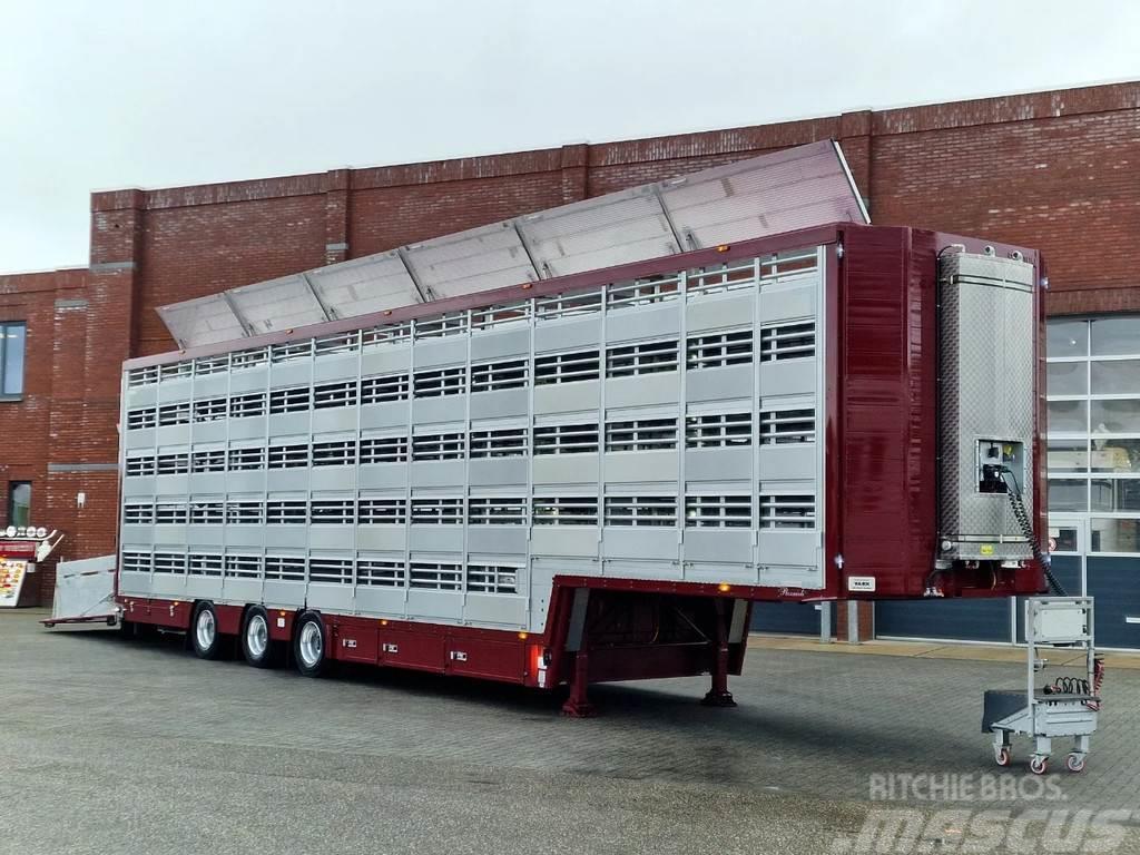 Pezzaioli New 5 stock Livestock trailer - Water & Ventilatio Poluprikolice za prevoz stoke