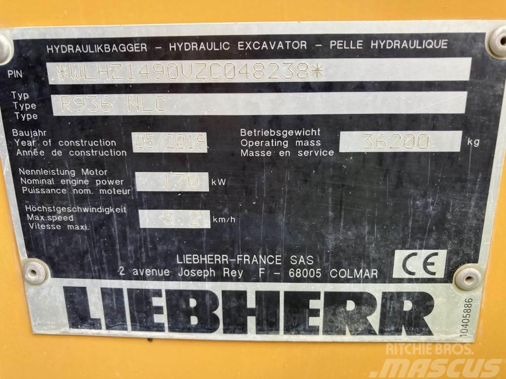 Liebherr R 936 Litronic Bageri guseničari