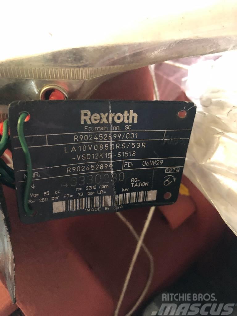 Rexroth LA10VO85DRS/53R-VSD12K15-1518  + LA10VO85DRS/53R Ostale komponente za građevinarstvo
