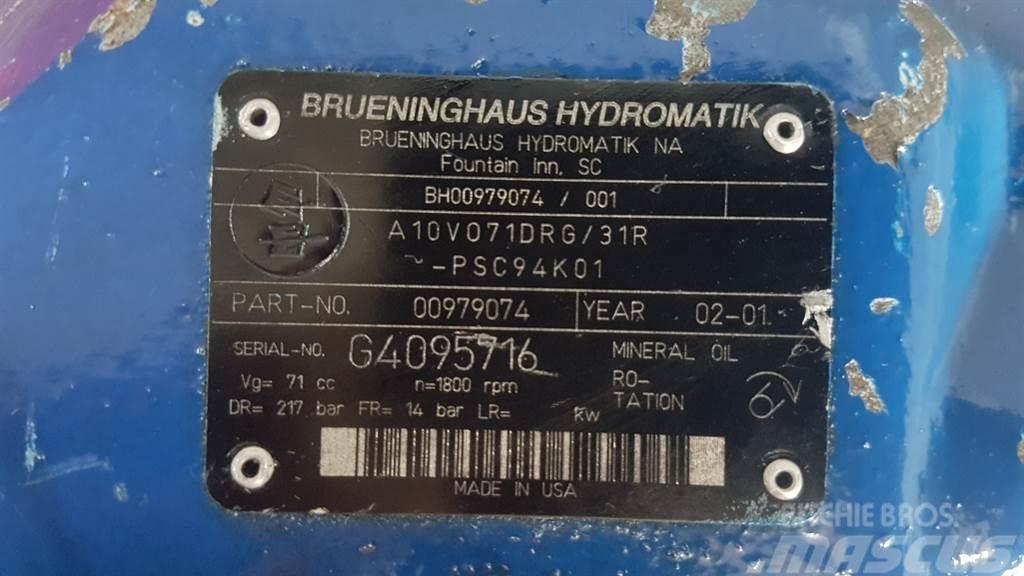 Brueninghaus Hydromatik A10VO71DRG/31R - Load sensing pump Hidraulika