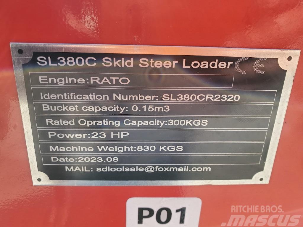  SDLOOL SL380C Skid steer mini utovarivači