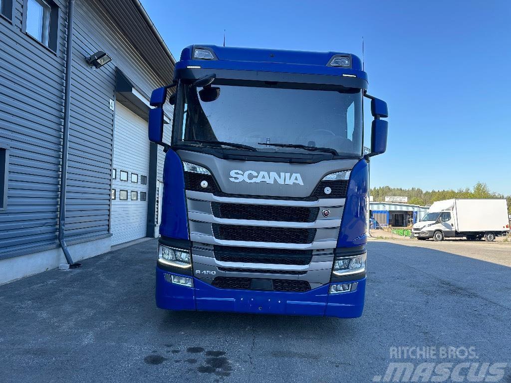 Scania R450 6x2*4 Rol kiper kamioni sa kukom za podizanje tereta