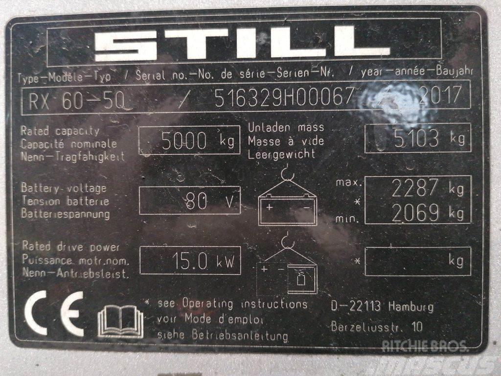 Still RX60-50 Električni viljuškari
