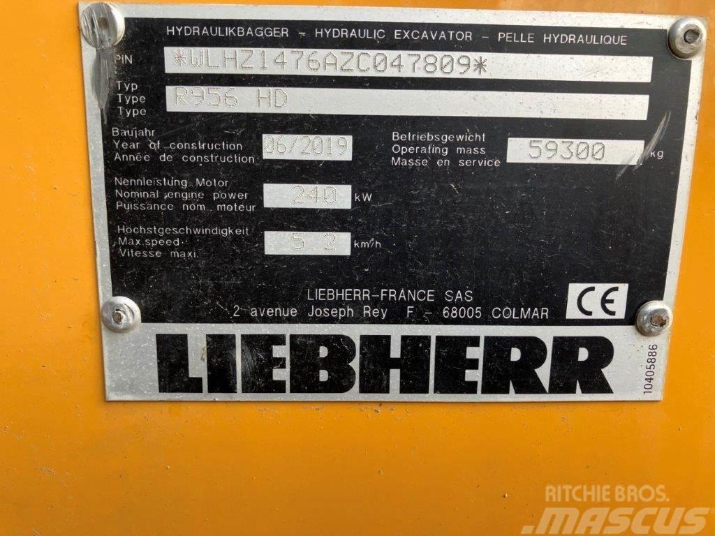 Liebherr R 956 Litronic Bageri guseničari
