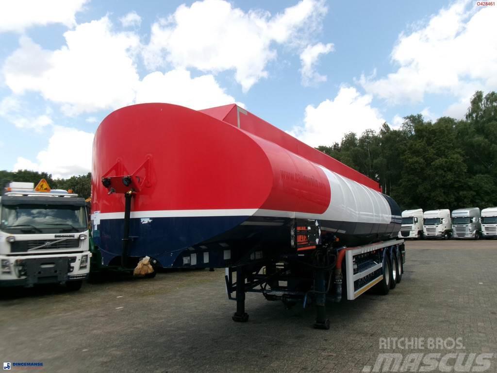  Lakeland Fuel tank alu 42.8 m3 / 6 comp + pump Poluprikolice cisterne
