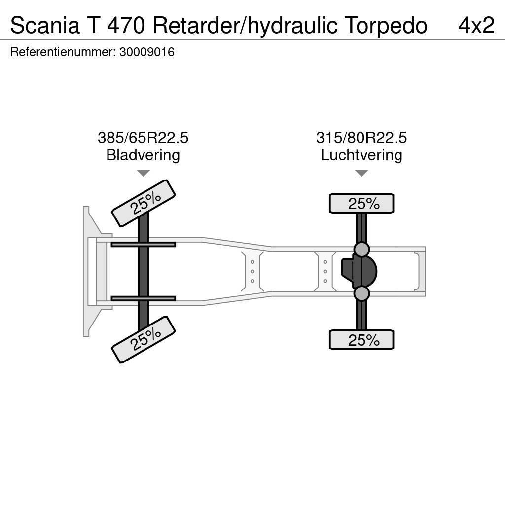 Scania T 470 Retarder/hydraulic Torpedo Tegljači