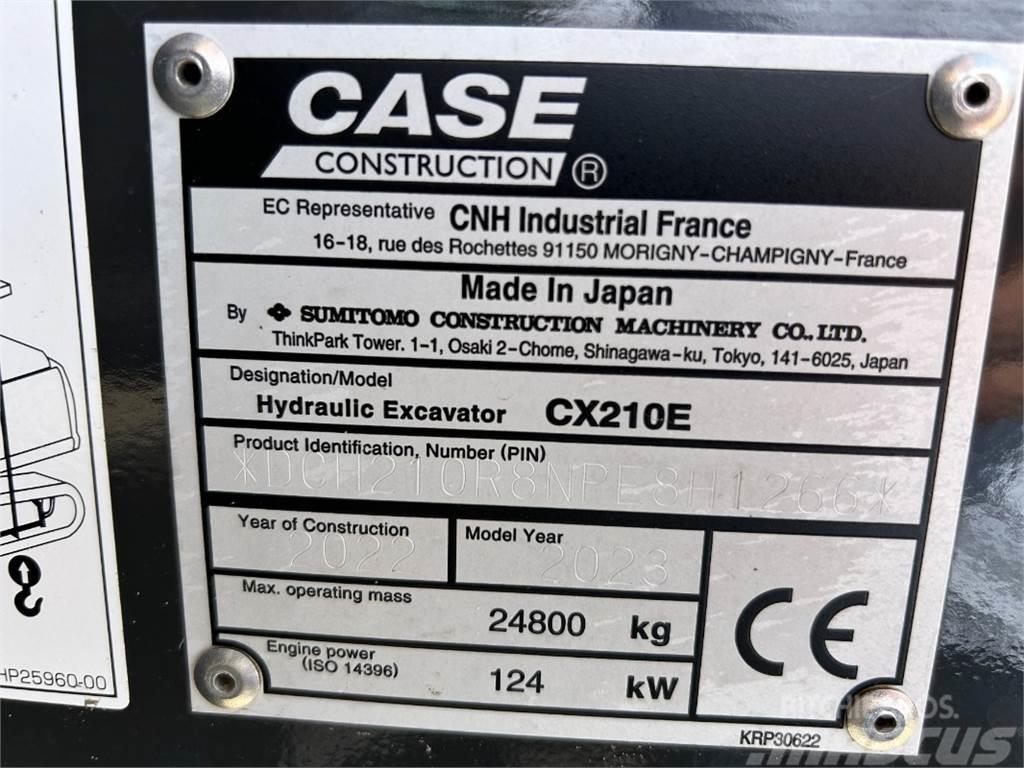 CASE CX 210E - STAGE-V Bageri točkaši