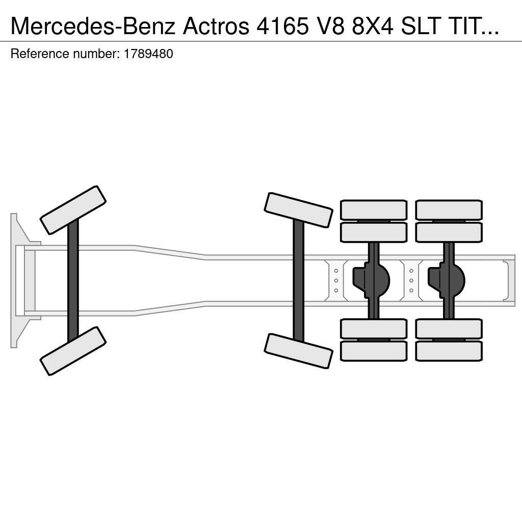 Mercedes-Benz Actros 4165 V8 8X4 SLT TITAN HEAVY DUTY TRACTOR / Tegljači