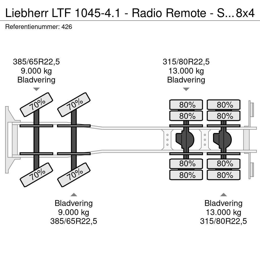Liebherr LTF 1045-4.1 - Radio Remote - Scania P410 8x4 - Eu Polovne dizalice za sve terene