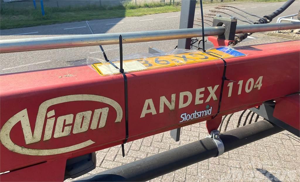Vicon andex 1104 Rakes and tedders