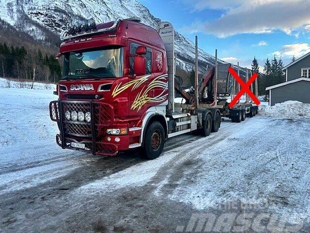 Scania R730 *6x4 *KESLA crane *NEW GEARBOX Kamioni za drva Šticari