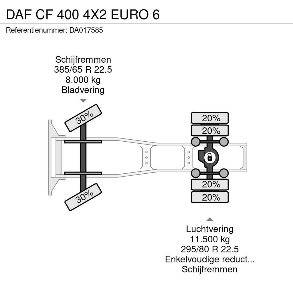DAF CF 400 4X2 EURO 6 Tegljači