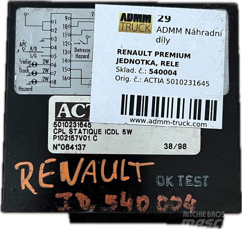 Renault PREMIUM JEDNOTKA, RELE Ostale kargo komponente