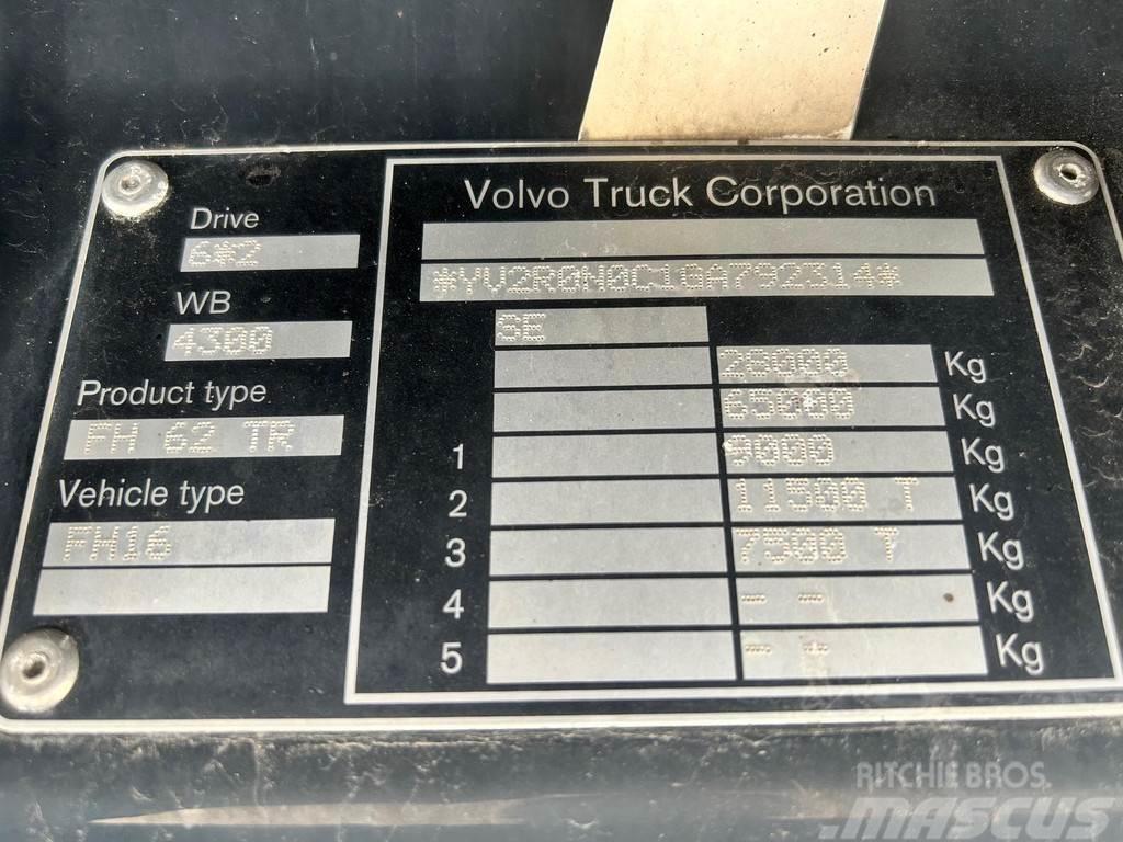 Volvo FH16 6X2 EURO6 + VEB + 9T FRONT AXLE Kamioni-šasije