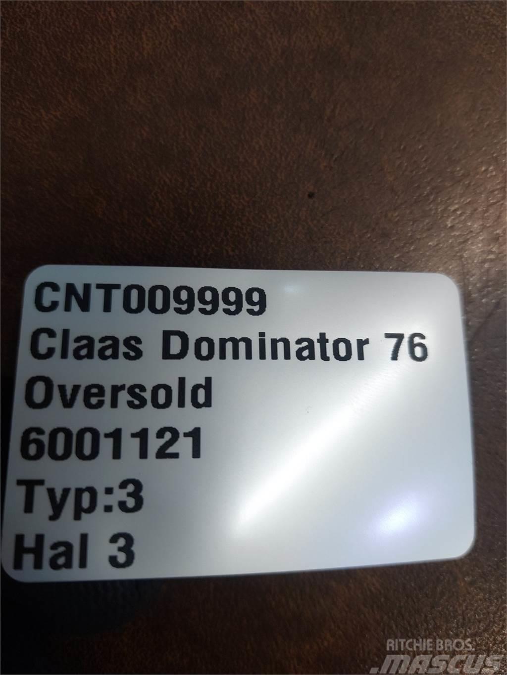 CLAAS Dominator 76 Posipači soli i peska