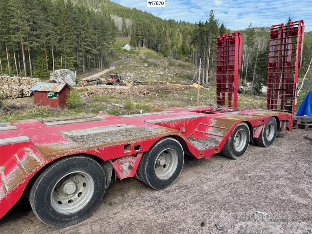 Faymonville TL40 Machine trailer w/ hydraulic driving bridge Ostale prikolice