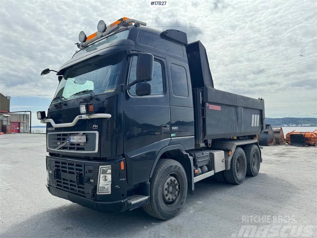 Volvo Fh 520 plow-rigged combi truck. Replaced gearbox a Kiperi kamioni
