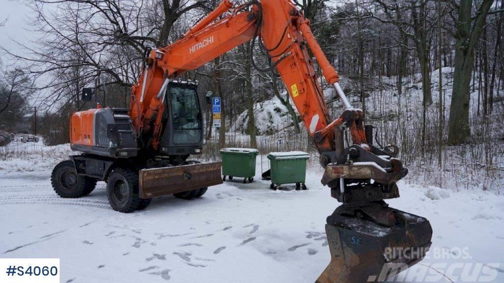 Hitachi ZX 140W-3 Wheeled Excavator Bageri točkaši