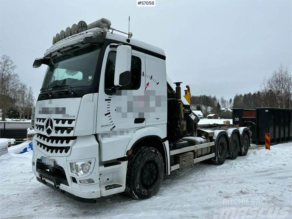 Mercedes-Benz Arocs Rol kiper kamioni sa kukom za podizanje tereta