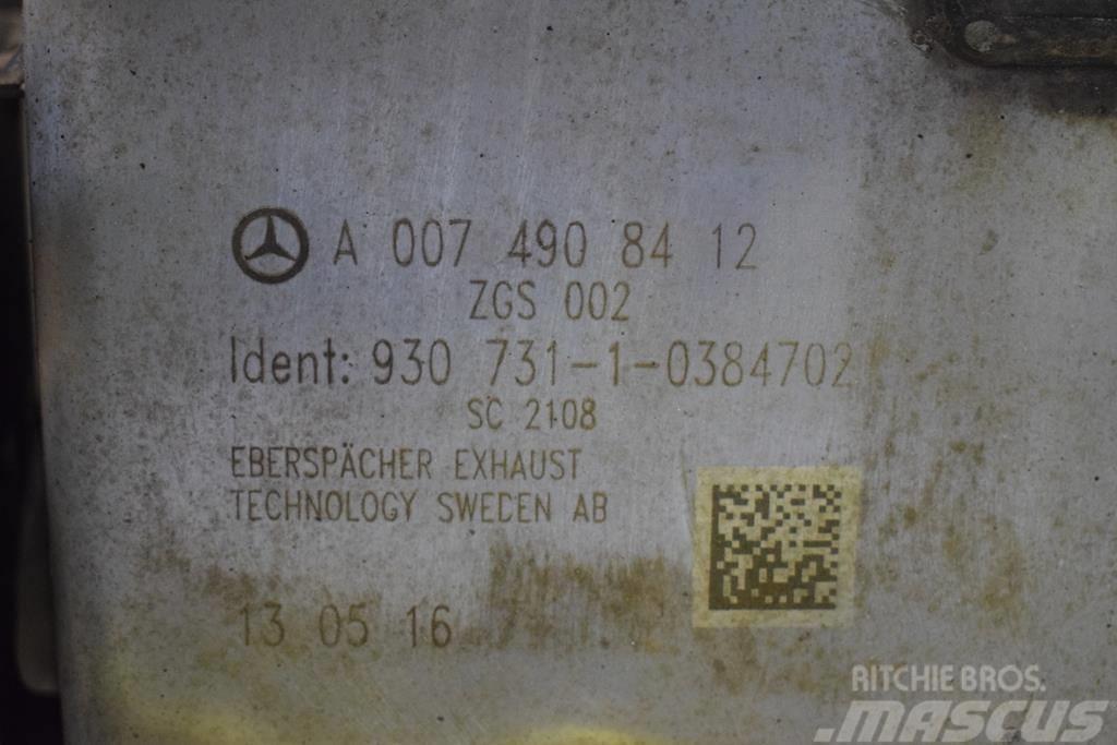 Mercedes-Benz ΚΑΤΑΛΥΤΗΣ - ΕΞΑΤΜΙΣΗ  ACTROS MP4 Ostale kargo komponente