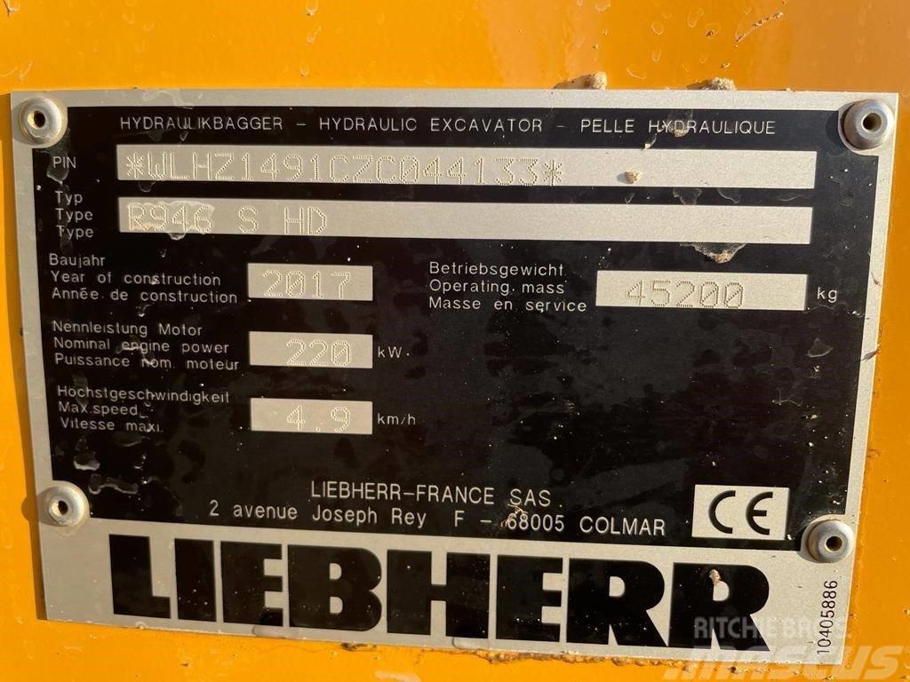 Liebherr R 946 Bageri guseničari