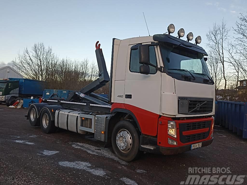 Volvo FH12 460 Rol kiper kamioni sa kukom za podizanje tereta