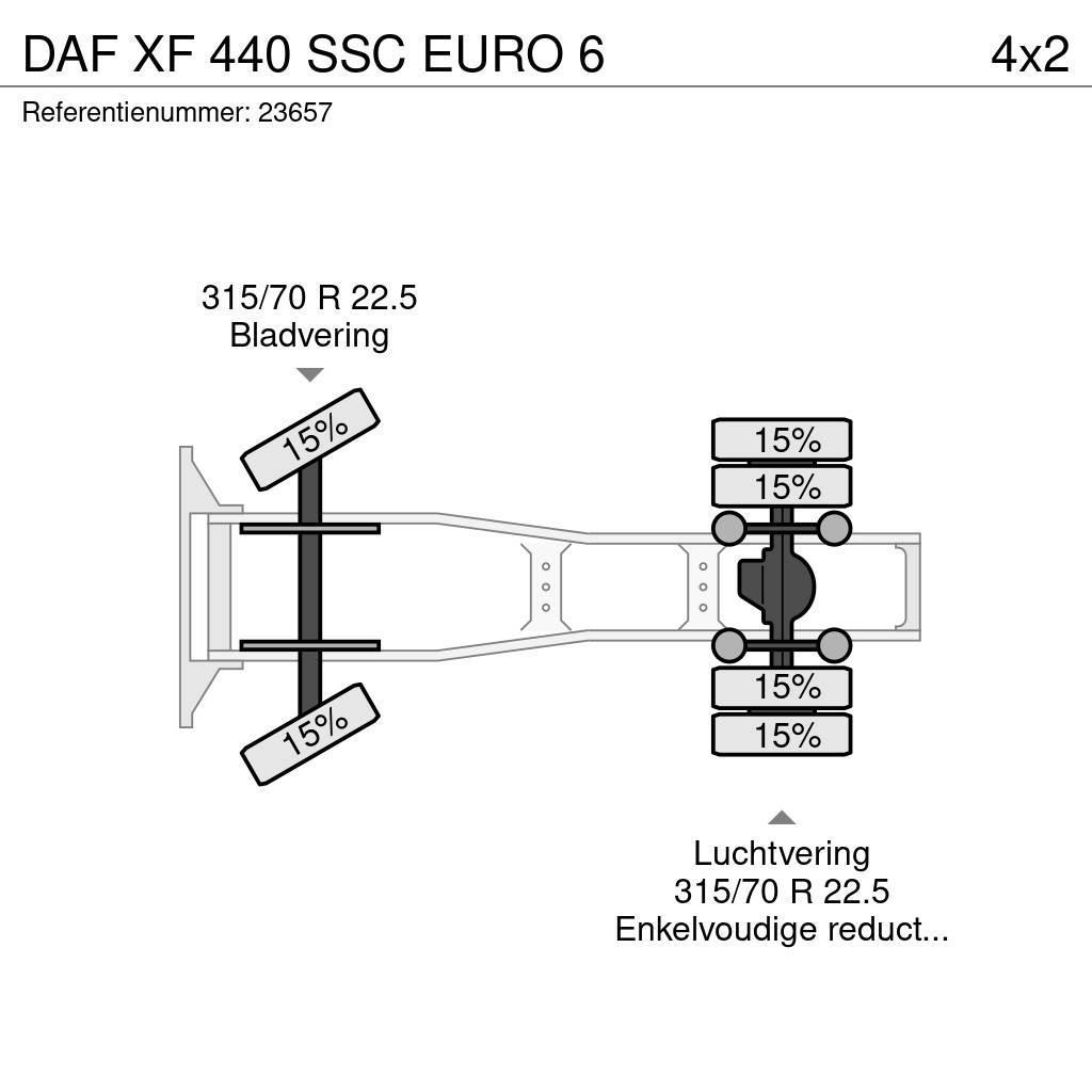 DAF XF 440 SSC EURO 6 Tegljači