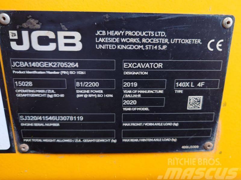 JCB 140X LC Bageri guseničari