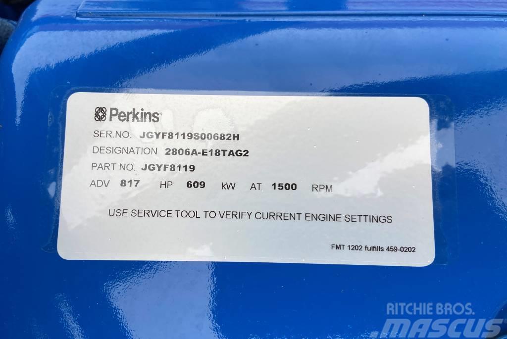 FG Wilson P715-3 - Perkins - 715 kVA Genset - DPX-16023-O Dizel generatori