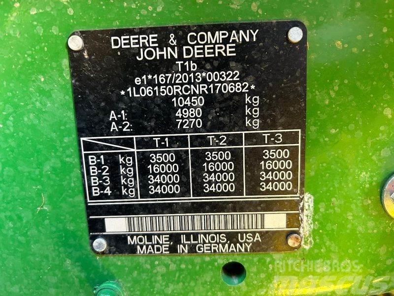 John Deere 6R150 inkl. PowerGuard bis 03/25 oder 1000std Traktori