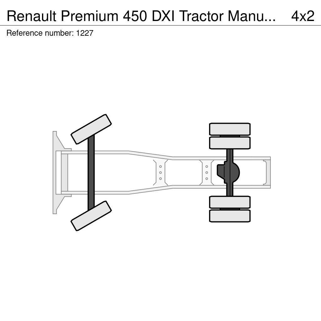 Renault Premium 450 DXI Tractor Manuel Gearbox Hydraulic P Tegljači