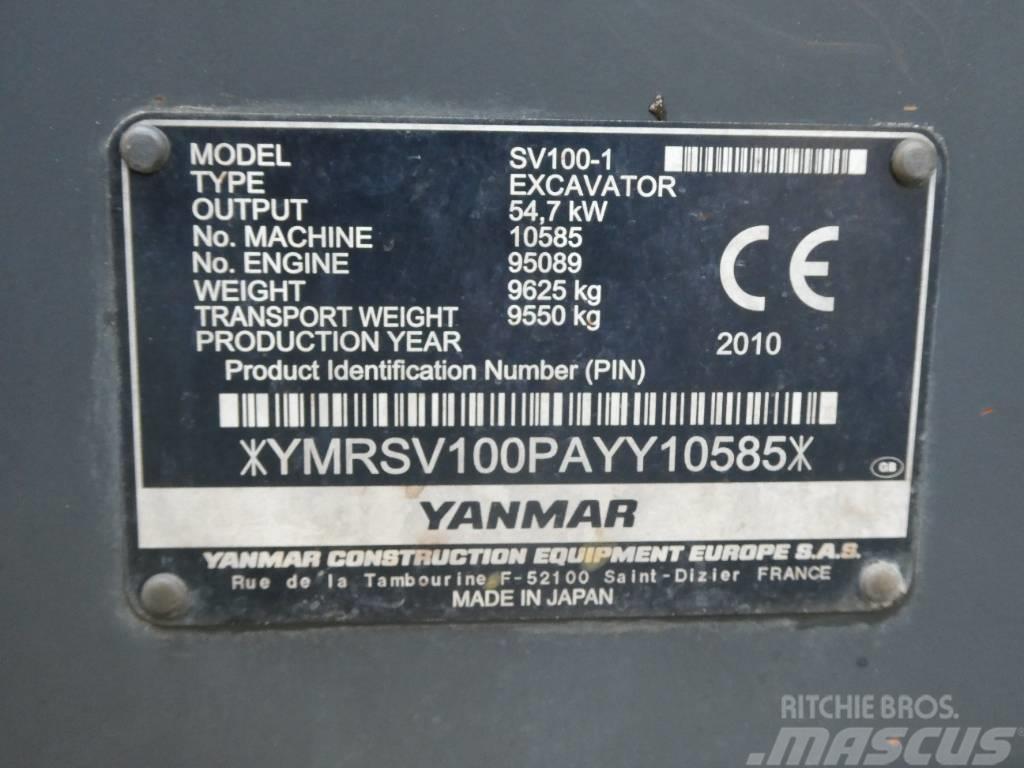 Yanmar SV 100-1 Midi bageri 7t – 12t