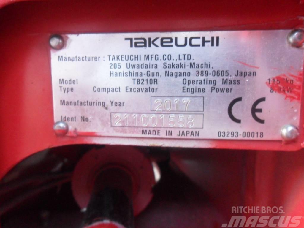 Takeuchi TB210R Mini bageri < 7t