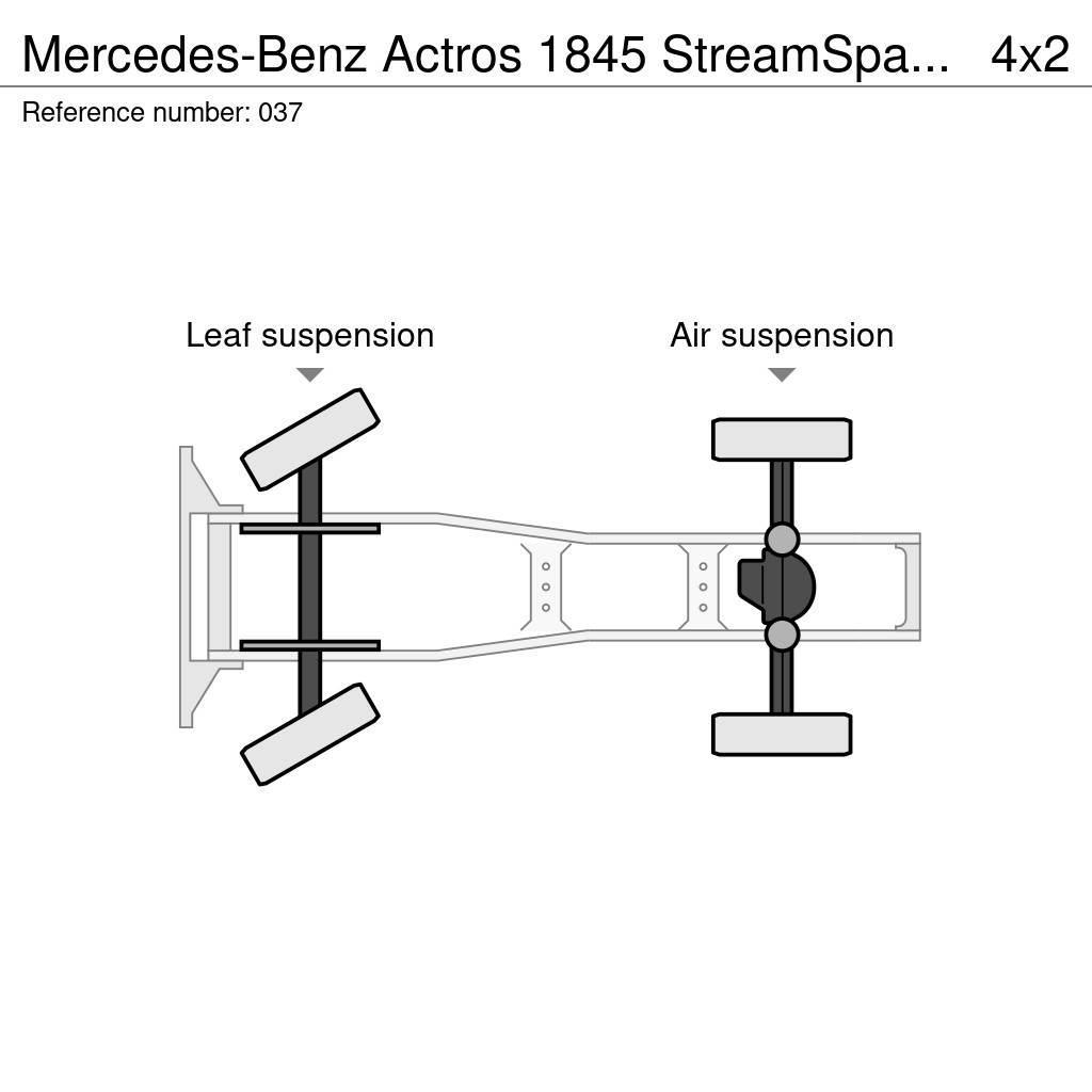 Mercedes-Benz Actros 1845 StreamSpace 2,30/Standklima/Euro6 Tegljači