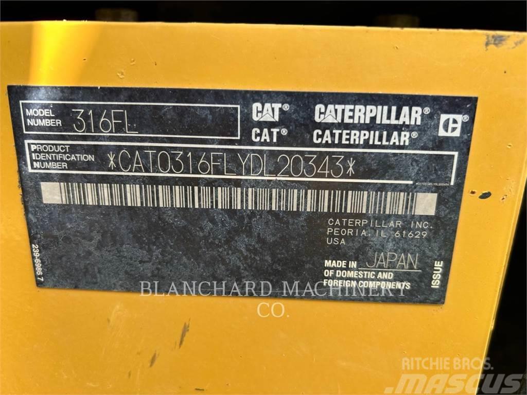 CAT 316FL Bageri guseničari