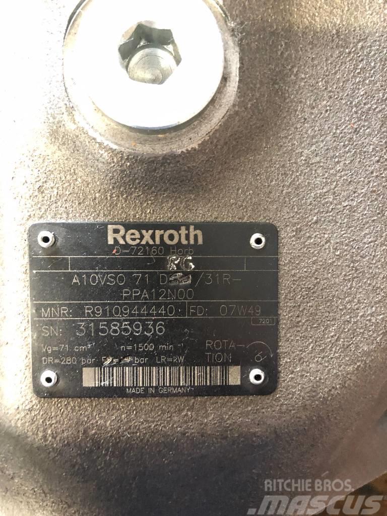 Rexroth A10VSO 71 DFR1/31R-PPA12N00 Ostale komponente za građevinarstvo
