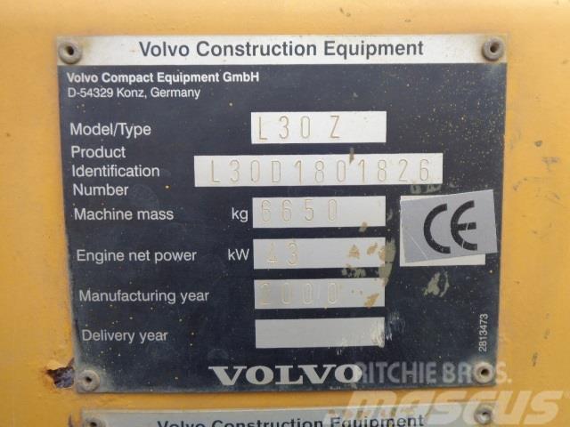 Volvo L 30 Klar til levering. Utovarivači na točkove