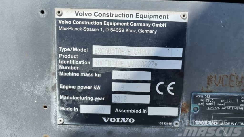 Volvo EW240EMH Waste / industry handlers