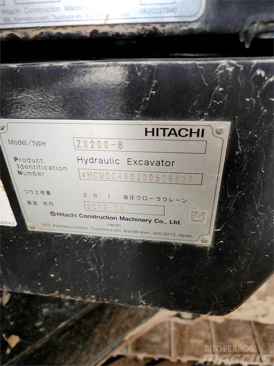 Hitachi ZX200-6 Bageri guseničari