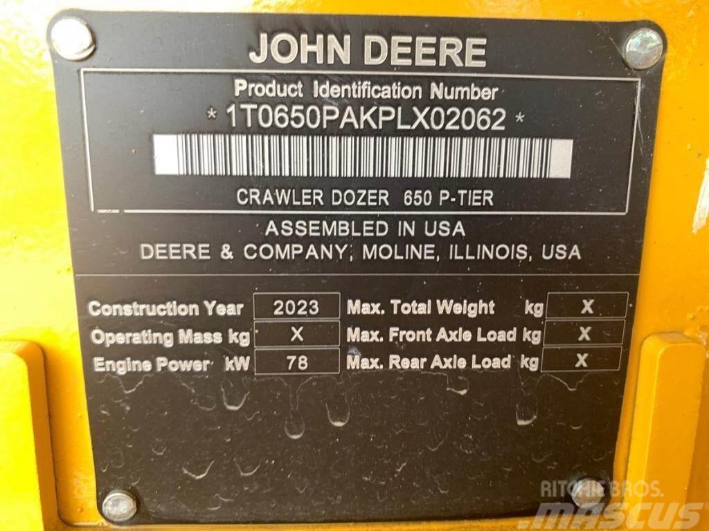 John Deere 650P LGP Buldožeri guseničari
