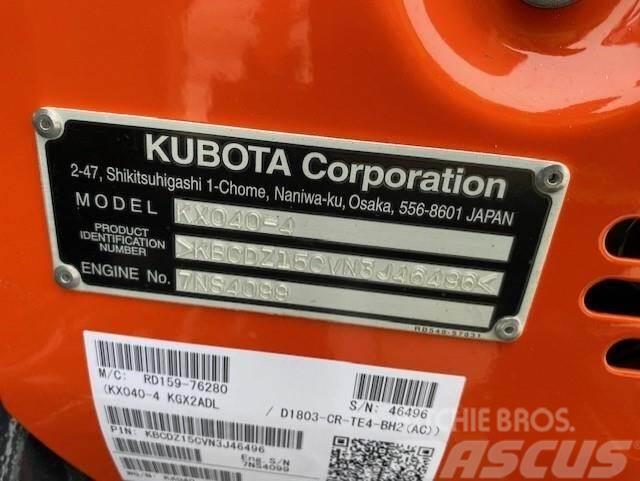 Kubota KX040-4 Mini bageri < 7t