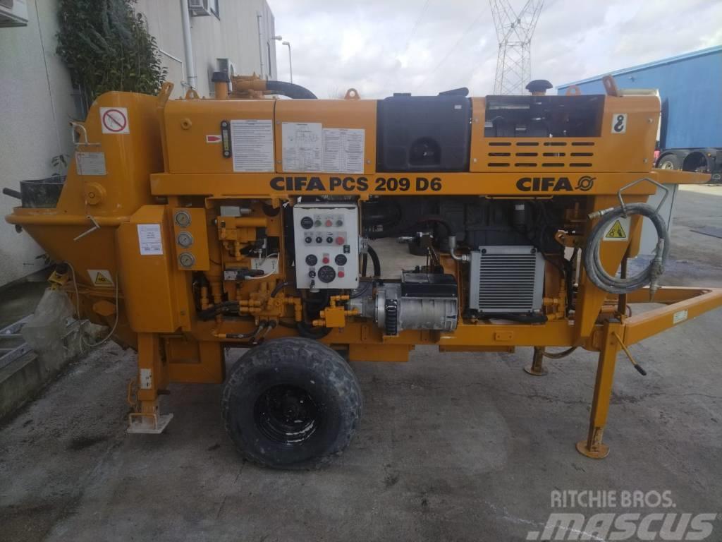 Cifa PCS 209 D6 Kamionske beton pumpe