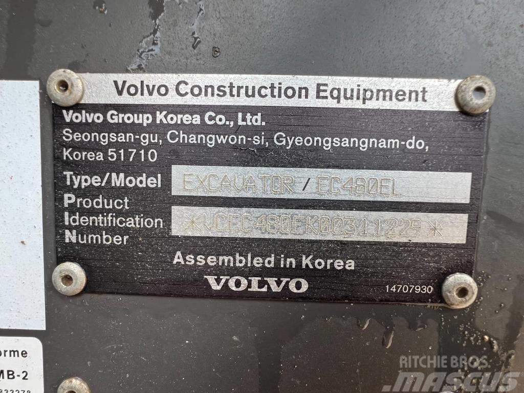 Volvo EC480EL Bageri guseničari